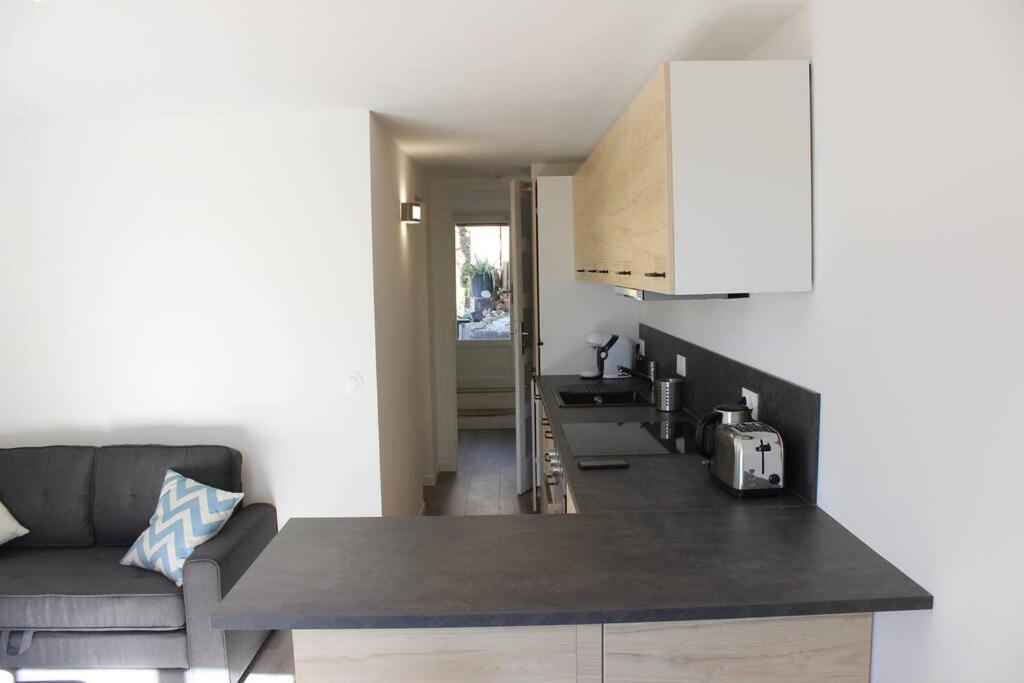 La Petite Rascasse, Appartement Avec Terrasse Ensoleillee Le Le Rayol-Canadel-sur-Mer Luaran gambar